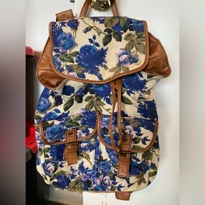 ALDO floral backpack